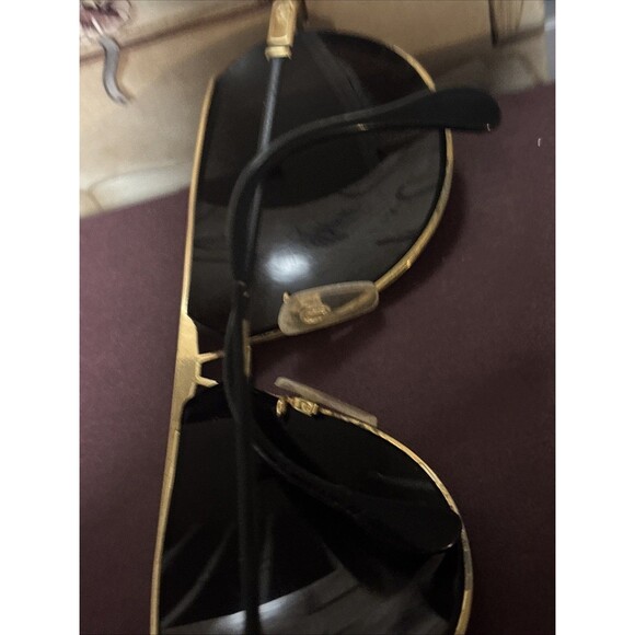 Vintage Cazal 960 Black & Gold 1970\'s Sunglasses main image 6